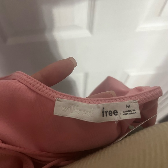 Wilfred Free | Medium Pink Bodysuit - Picture 6 of 9